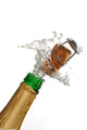 Up Champagne Cork Popping Wall Decal
