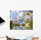 Looking up Trough Daisies Wall Decal