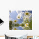 Looking up Trough Daisies Wall Decal