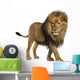 Side View of a Lion Walking Wall Decal