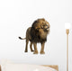Growling Photo-Realistic Lion Wall Decal