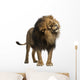Growling Photo-Realistic Lion Wall Decal