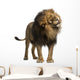 Growling Photo-Realistic Lion Wall Decal