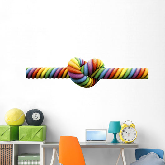 Tie The Knot Gay Marriage Wall Decal