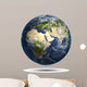 Planet Earth white isolated 