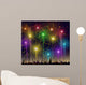 Fireworks On Cityscape-Vector 