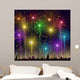 Fireworks On Cityscape-Vector 