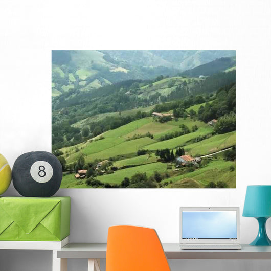 Basque Country Aquitaine Atlantic Wall Decal Design 1