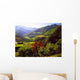 Pyrenees France Spain Border Wall Decal Design 1