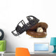 Baseball Catcher's Gear Wall Mural