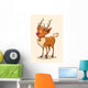 Christmas Rudolf reindeer Wall Decal