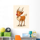 Christmas Rudolf reindeer Wall Decal