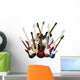 colorful guitars Wall Decal