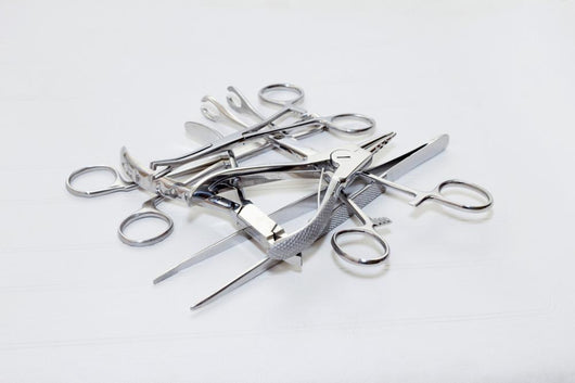 Medical tools for a permanent makeup and piercing 