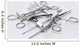 Medical tools for a permanent makeup and piercing 