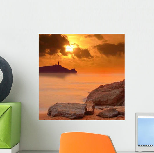 Sunset Ocean Wall Decal