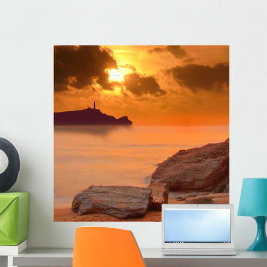 Sunset Ocean Wall Decal