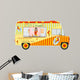 Ice cream van with girl inside 