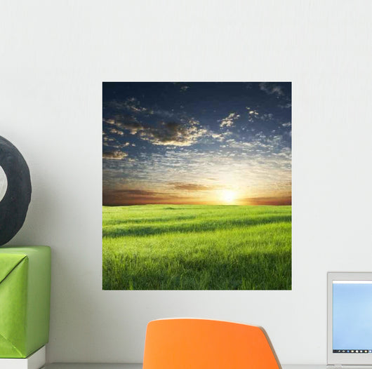 Field and Sky Wall Decal Design 1