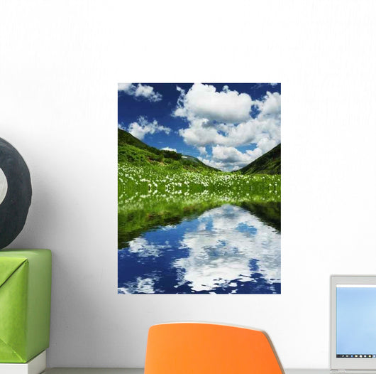 Mountain Meadow Wall Decal Design 2