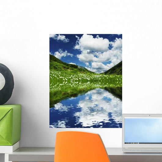 Mountain Meadow Wall Decal Design 2