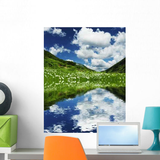 Mountain Meadow Wall Decal Design 2