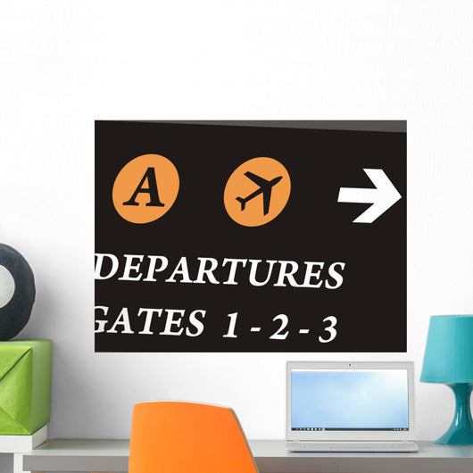 airport Wall Mural