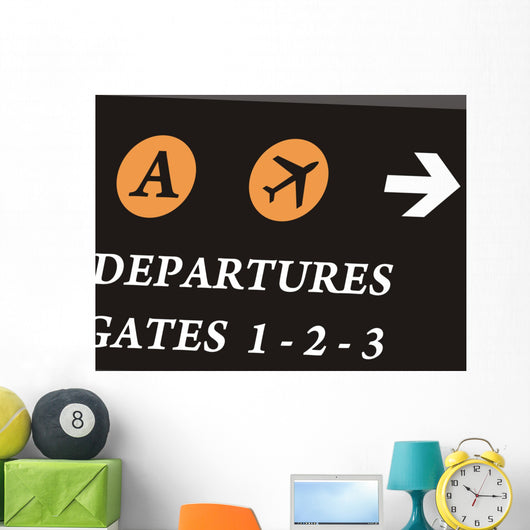 airport Wall Mural