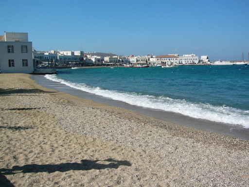 And Port Beach Mykonos Wall Decal