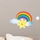 Illustration Merry Sun Wall Decal