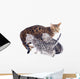 Bengal Kitten and Mother Wall Decal