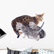 Bengal Kitten and Mother Wall Decal