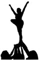 Cheerleaders Wall Decal