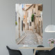 Medieval street in Sitges old town, Spain 