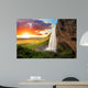 Waterfall Iceland - Seljalandsfoss Wall Mural