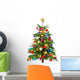 Cheerful colorful Christmas tree 