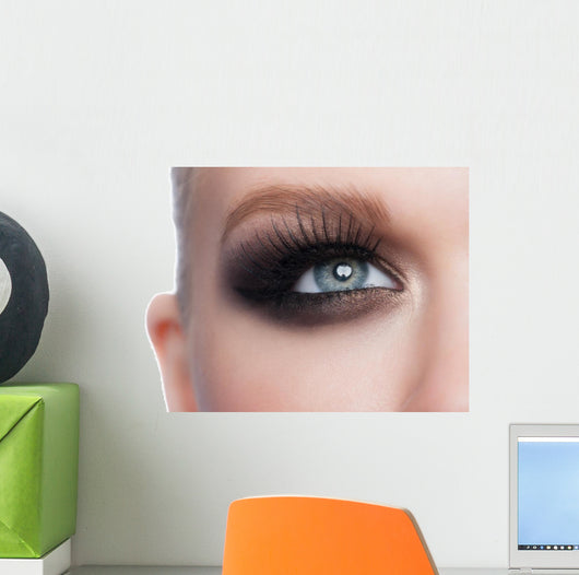 Eye makeup Wall Mural