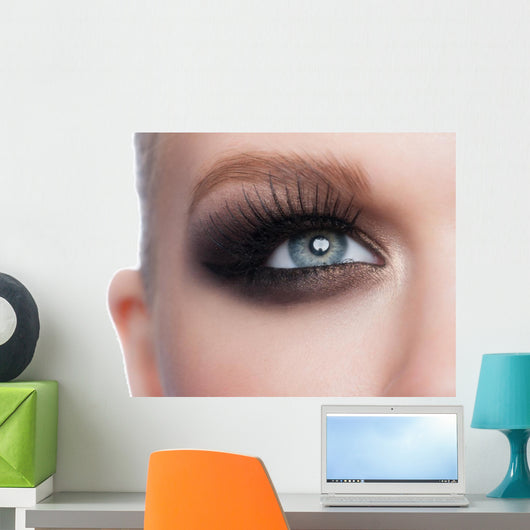 Eye makeup Wall Mural