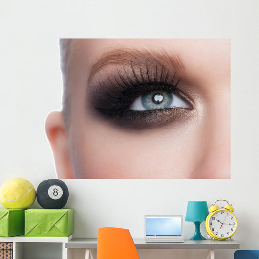 Eye makeup Wall Mural