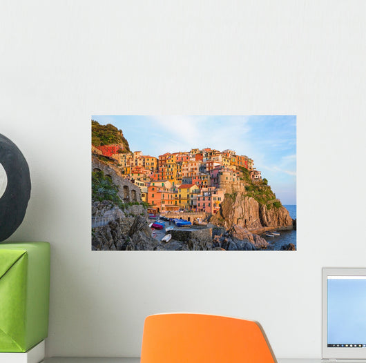 Picturesque Village of Manarola Cinque Terre Italy 