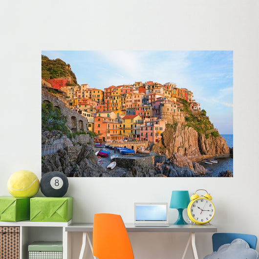 Picturesque Village of Manarola Cinque Terre Italy 