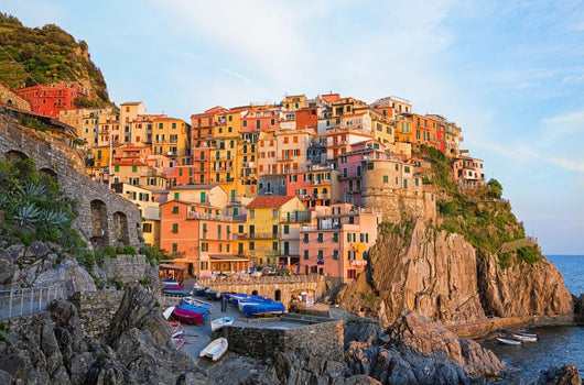 Picturesque Village of Manarola Cinque Terre Italy 