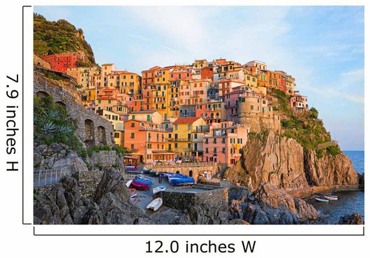Picturesque Village of Manarola Cinque Terre Italy 