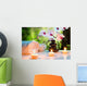 Massage Composition Spa With Candles Wall Mural