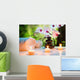 Massage Composition Spa With Candles Wall Mural