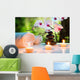 Massage Composition Spa With Candles Wall Mural