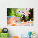 Massage Composition Spa With Candles Wall Mural
