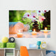 Massage Composition Spa With Candles Wall Mural