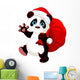 Panda with a sack full of gifts 