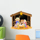 Holy Family Christmas Night Wall Decal